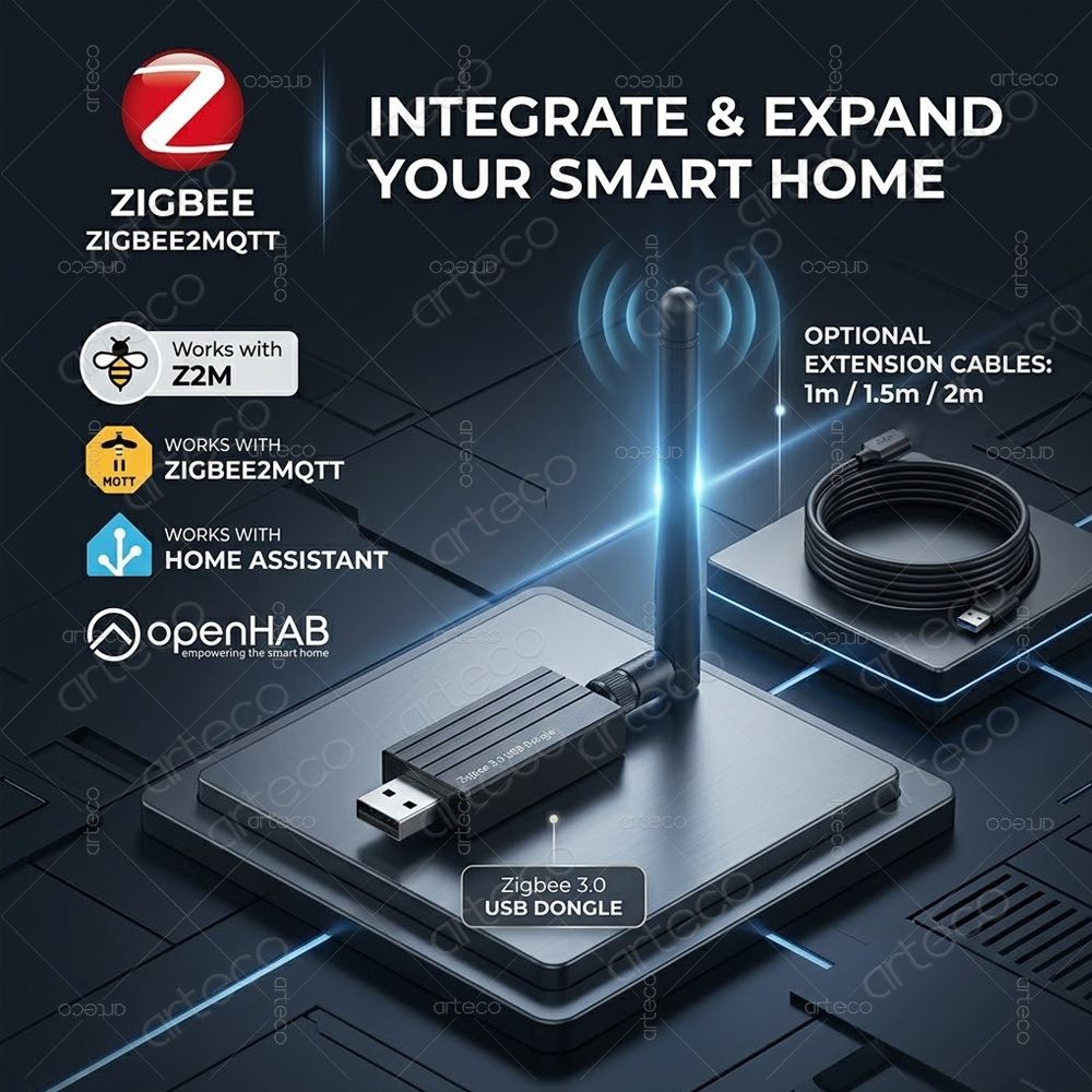 Smart Home Open Source - ZigBee 3.0 USB Dongle Used As
