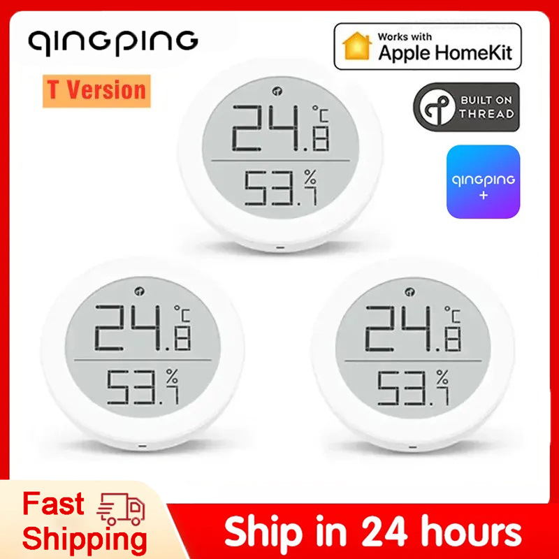 Smart Home Hub Apple - Qingping Mini Thermometer T Version Thread/BLE