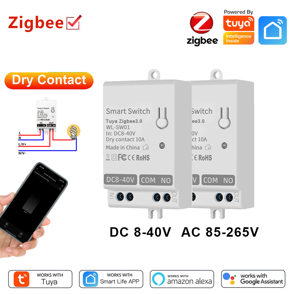 Smart Home Yale - Tuya ZigBee Smart Switch Module Dry