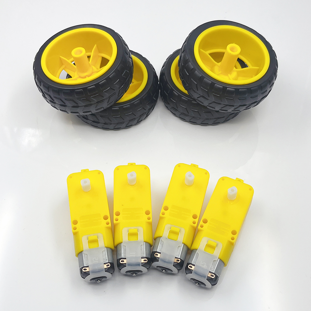 Smart Home Arduino - 4pcs/lot Dual Shaft TT Gear Motor