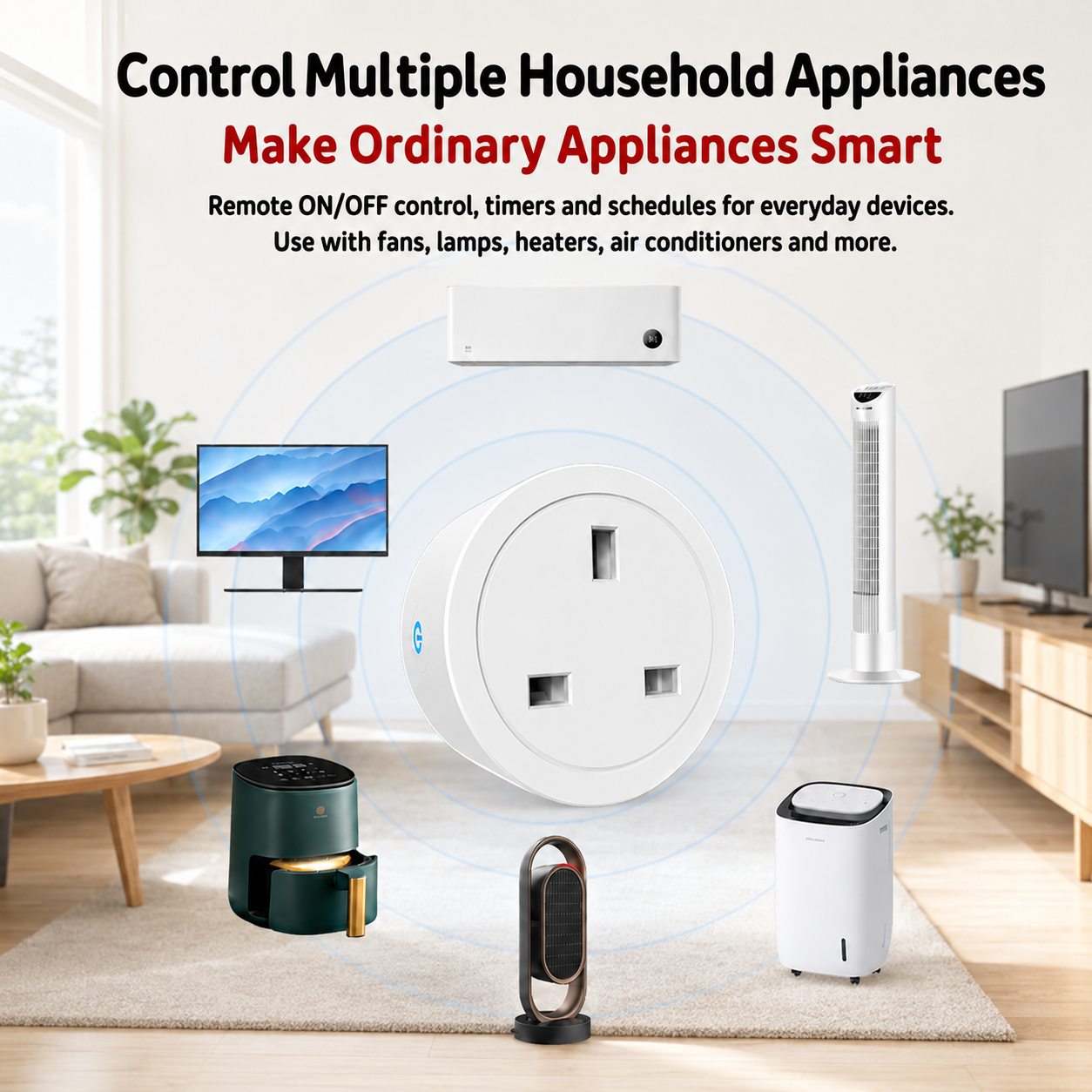 Tuya UK Smart Plug WiFi Blueto - Smart Home Yale 리뷰 및 가격