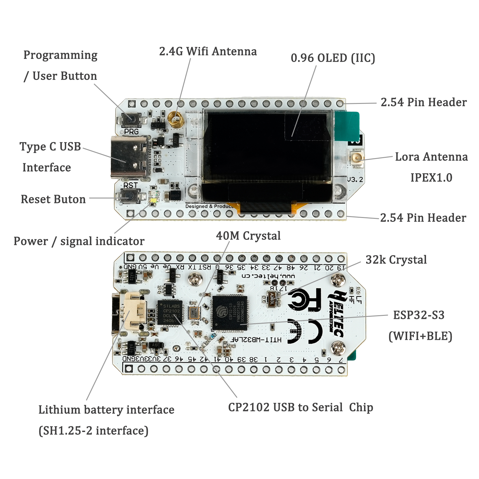2PCS Heltec LoRa32 V3 868MHz 9 - Smart Home Arduino 리뷰 및 가격
