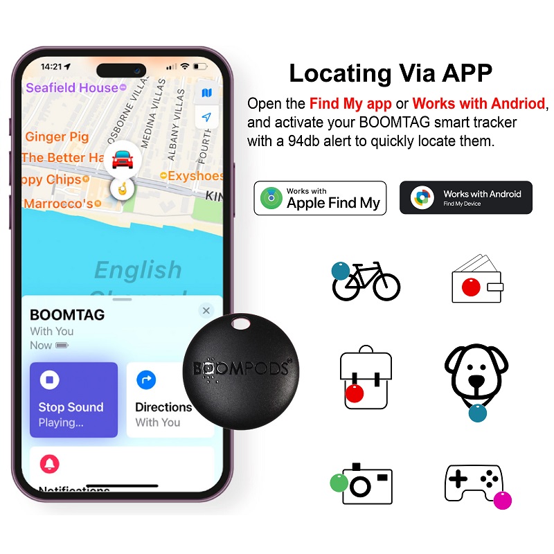 Android Smart GPS Tracker Blue - Smart Home Apple 리뷰 및 가격
