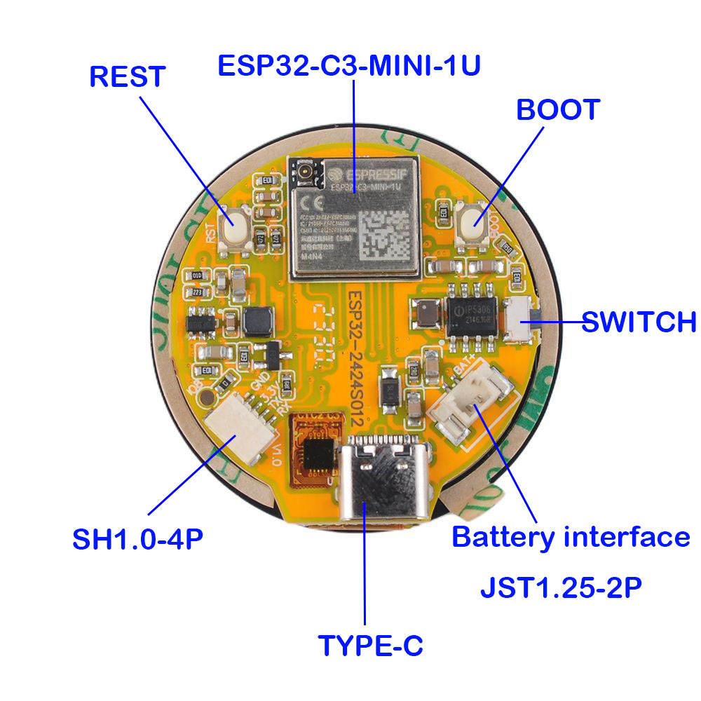 ESP32 Display 1.28 inch ESP32- - Smart Home Arduino 리뷰 및 가격