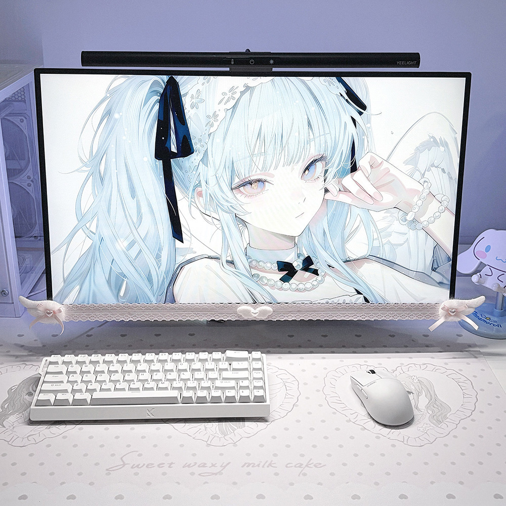 New Screen Decor White Lace Mo - Smart Home Pc 리뷰 및 가격
