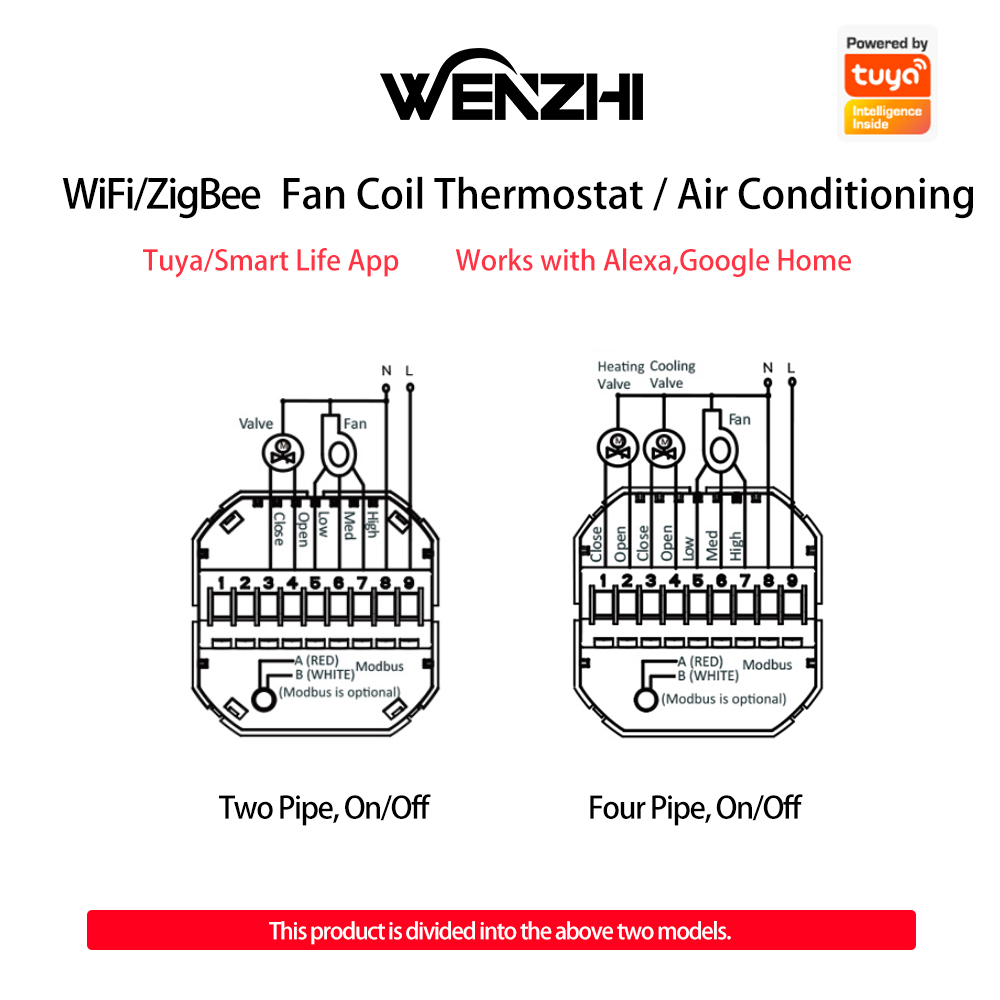 Zigbee/Wifi Air Conditioning T - Smart Home Thermostat 리뷰 및 가격