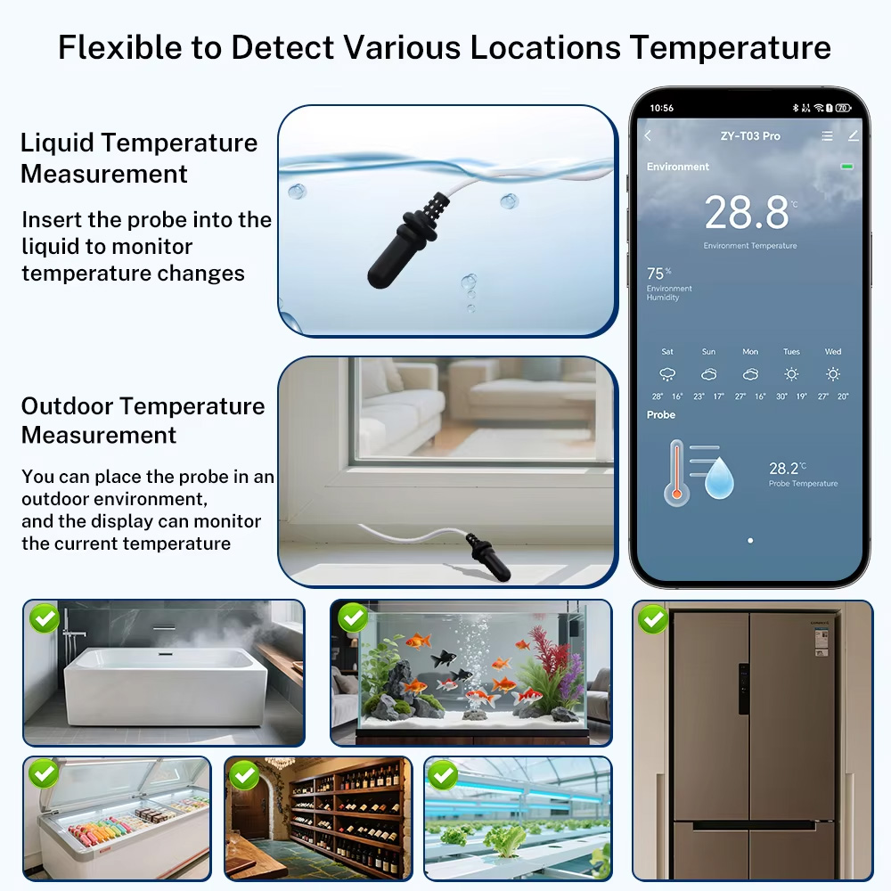 External Probe Temperature Hum - Smart Home Alexa 리뷰 및 가격