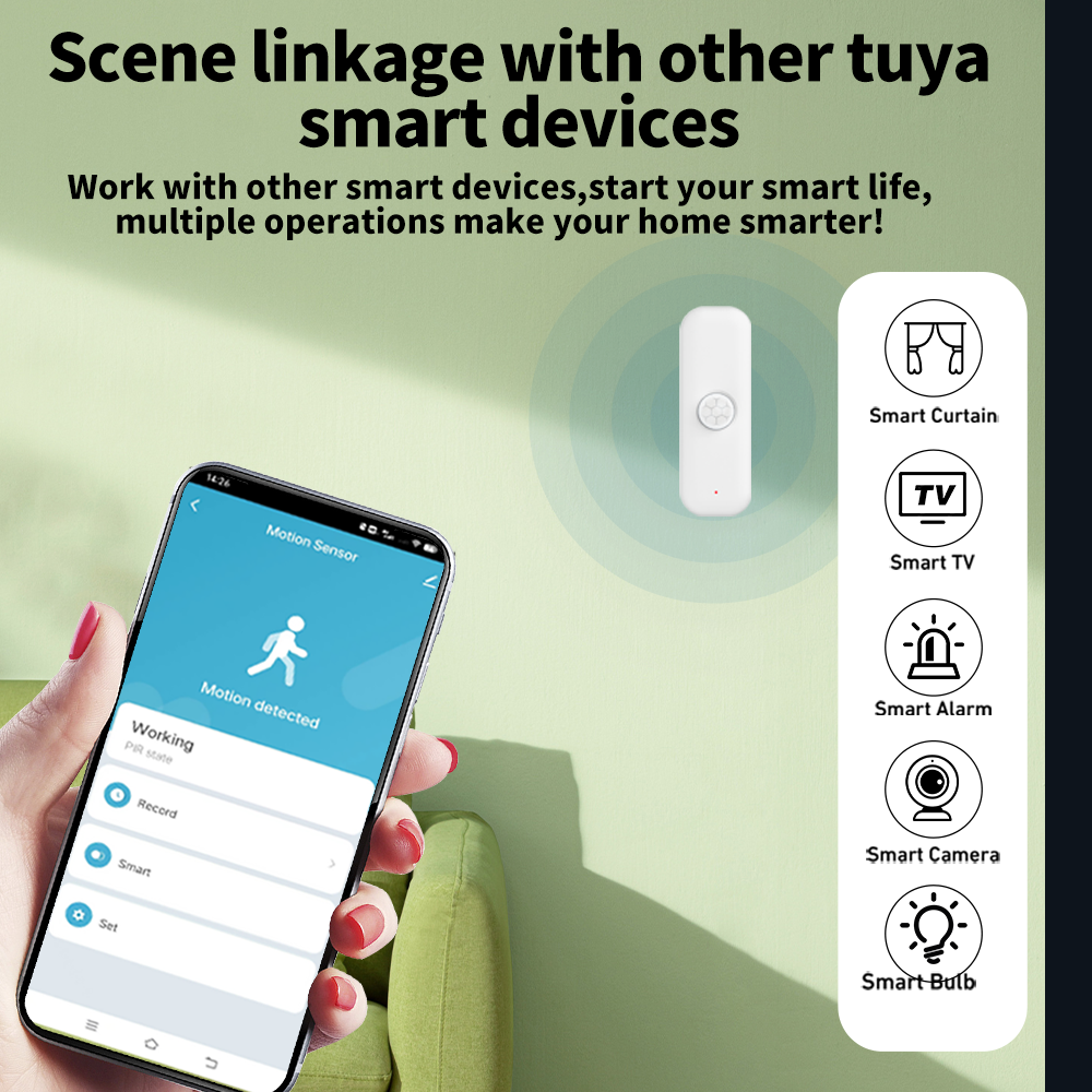 Tuya WiFi Motion Sensor Smart  - Smart Home Yale 리뷰 및 가격