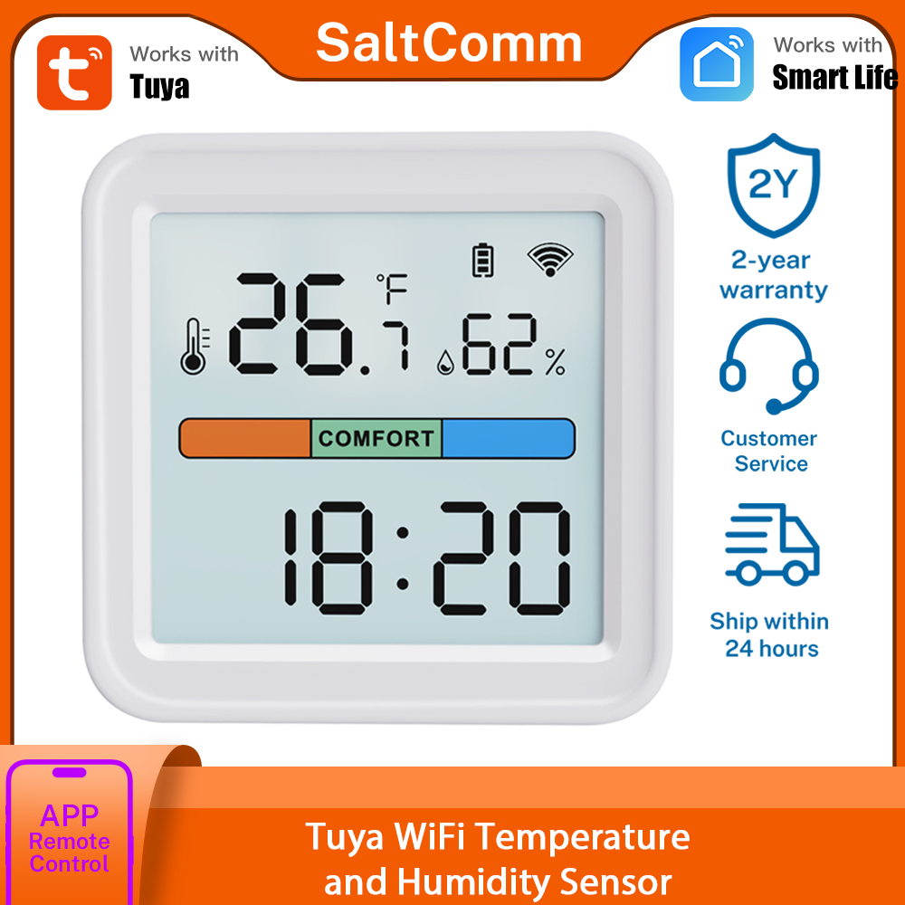Tuya New WiFi Temperature Humi - Smart Home Alexa 리뷰 및 가격