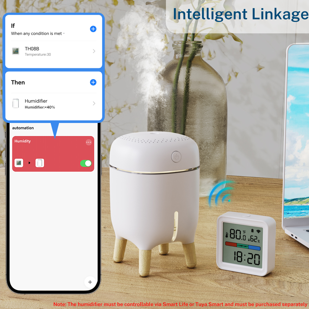 Tuya New WiFi Temperature Humi - Smart Home Alexa 리뷰 및 가격
