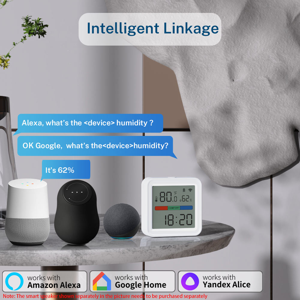 Tuya New WiFi Temperature Humi - Smart Home Alexa 리뷰 및 가격