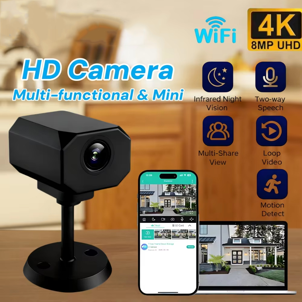 4K HD WiFi Security Camera for - Smart Home App 리뷰 및 가격