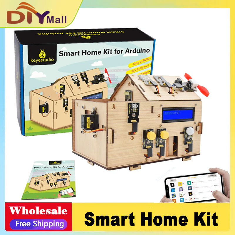 Keyestudio Smart IoT Home Kit  - Smart Home Arduino 리뷰 및 가격