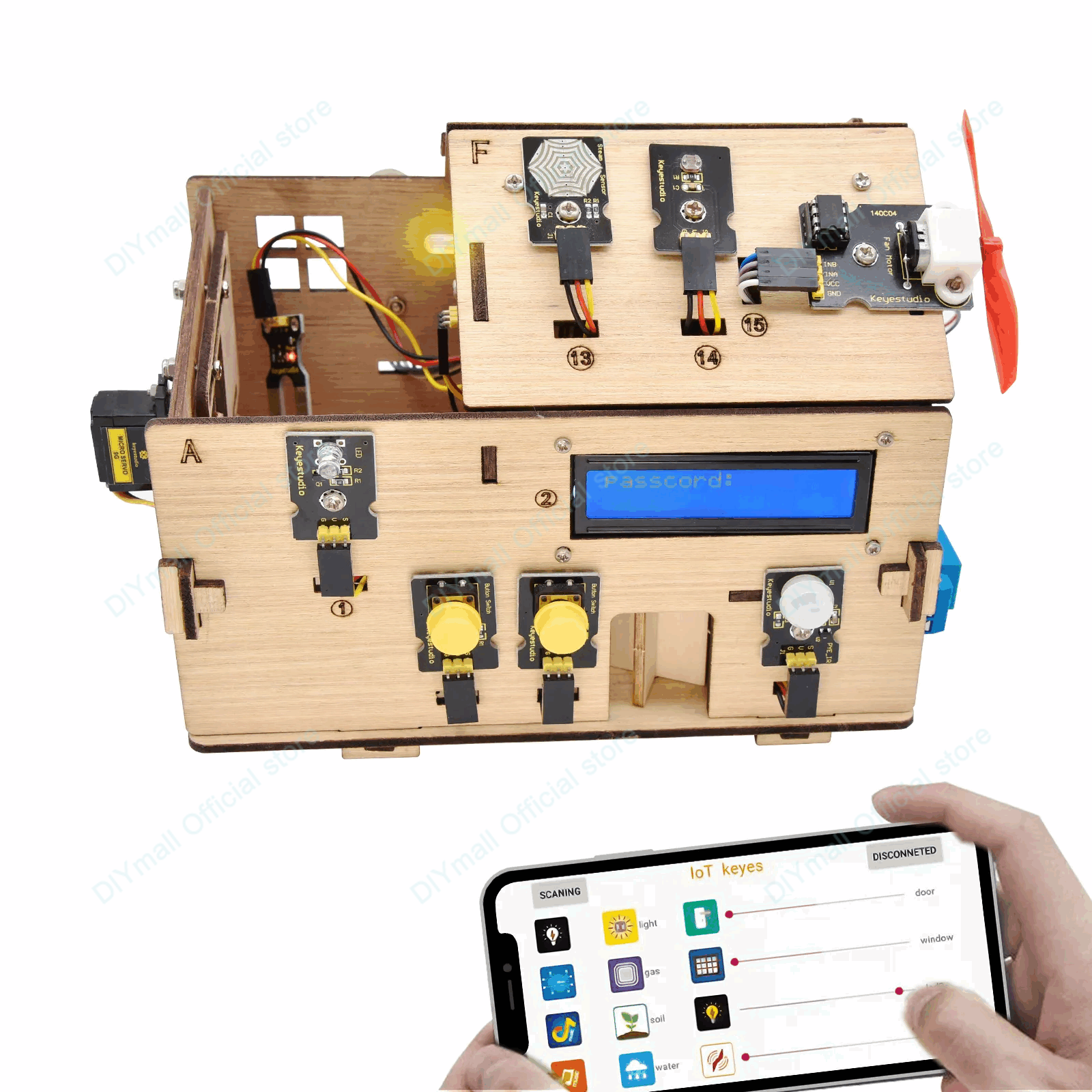 Keyestudio Smart IoT Home Kit  - Smart Home Arduino 리뷰 및 가격