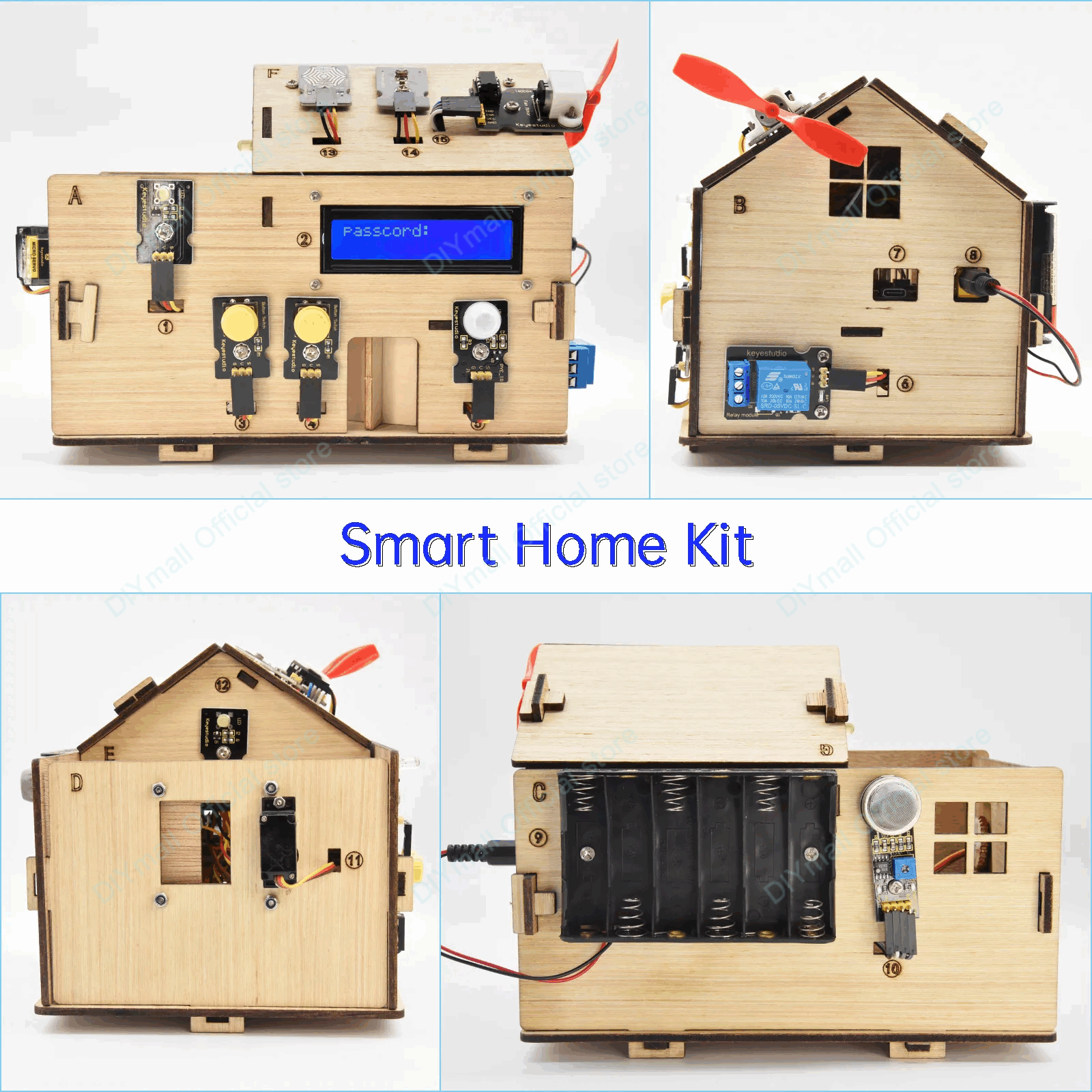 Keyestudio Smart IoT Home Kit  - Smart Home Arduino 리뷰 및 가격