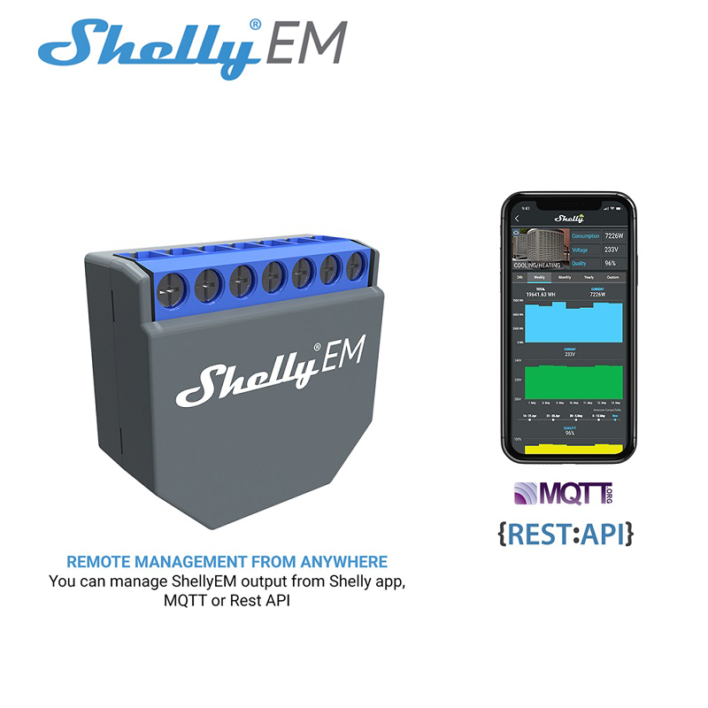 SHELLY EM Wifi Smart Life Cont - Smart Home Alexa 리뷰 및 가격
