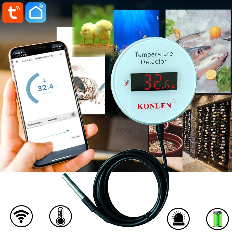 KONLEN Tuya Wifi Temperature S - Smart Home Thermostat 리뷰 및 가격