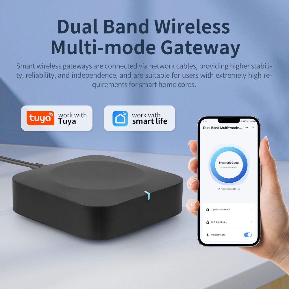 Tuya Dual-Band Gateway 2.4G/5G - Smart Home Wifi Hub 리뷰 및 가격
