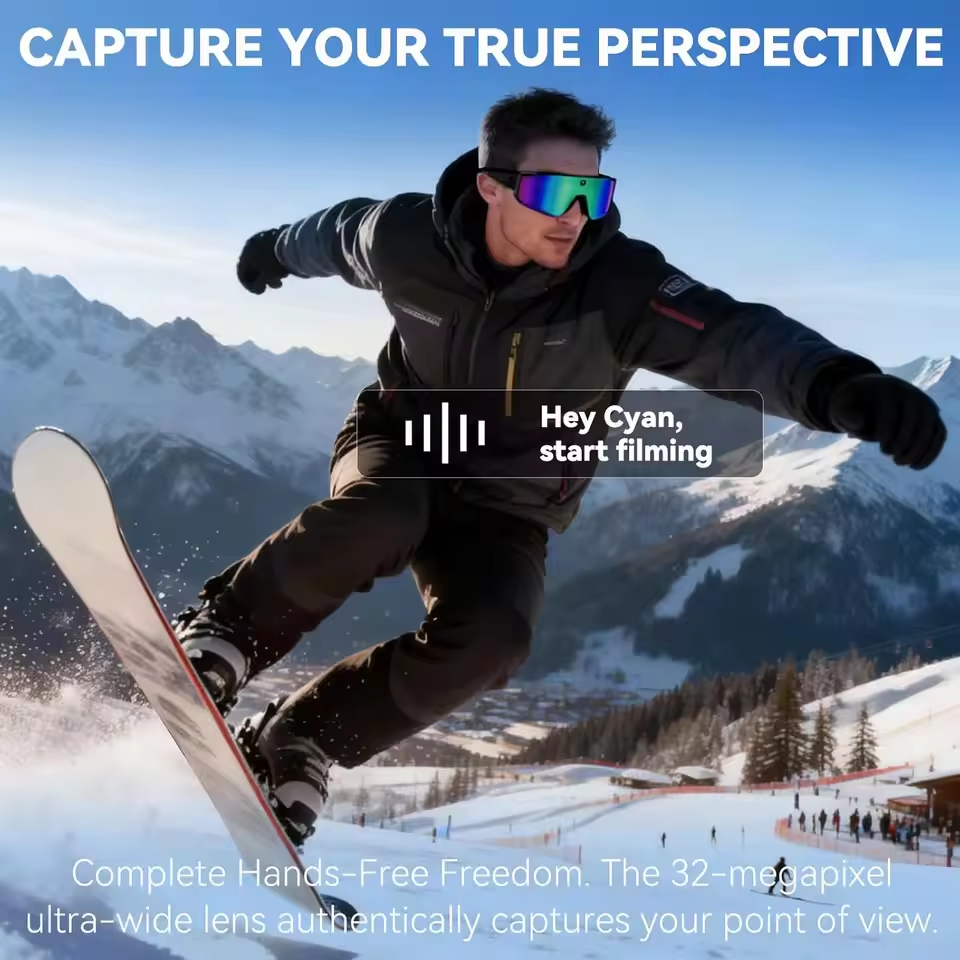 Smart AI Camera Glasses 1200P  - Smart Home Outdoor Camera 리뷰 및 가격