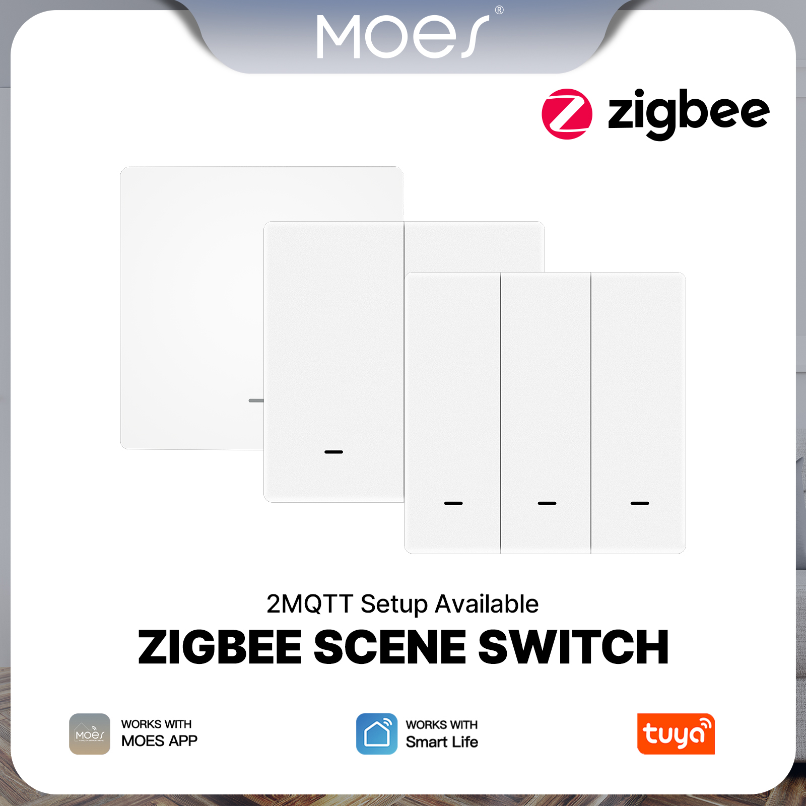 MOES Tuya ZigBee Scene Switch  - Smart Home Internet 리뷰 및 가격