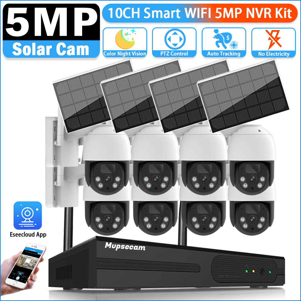 5MP 16CH Wireless NVR Security - Smart Home Outdoor Camera 리뷰 및 가격