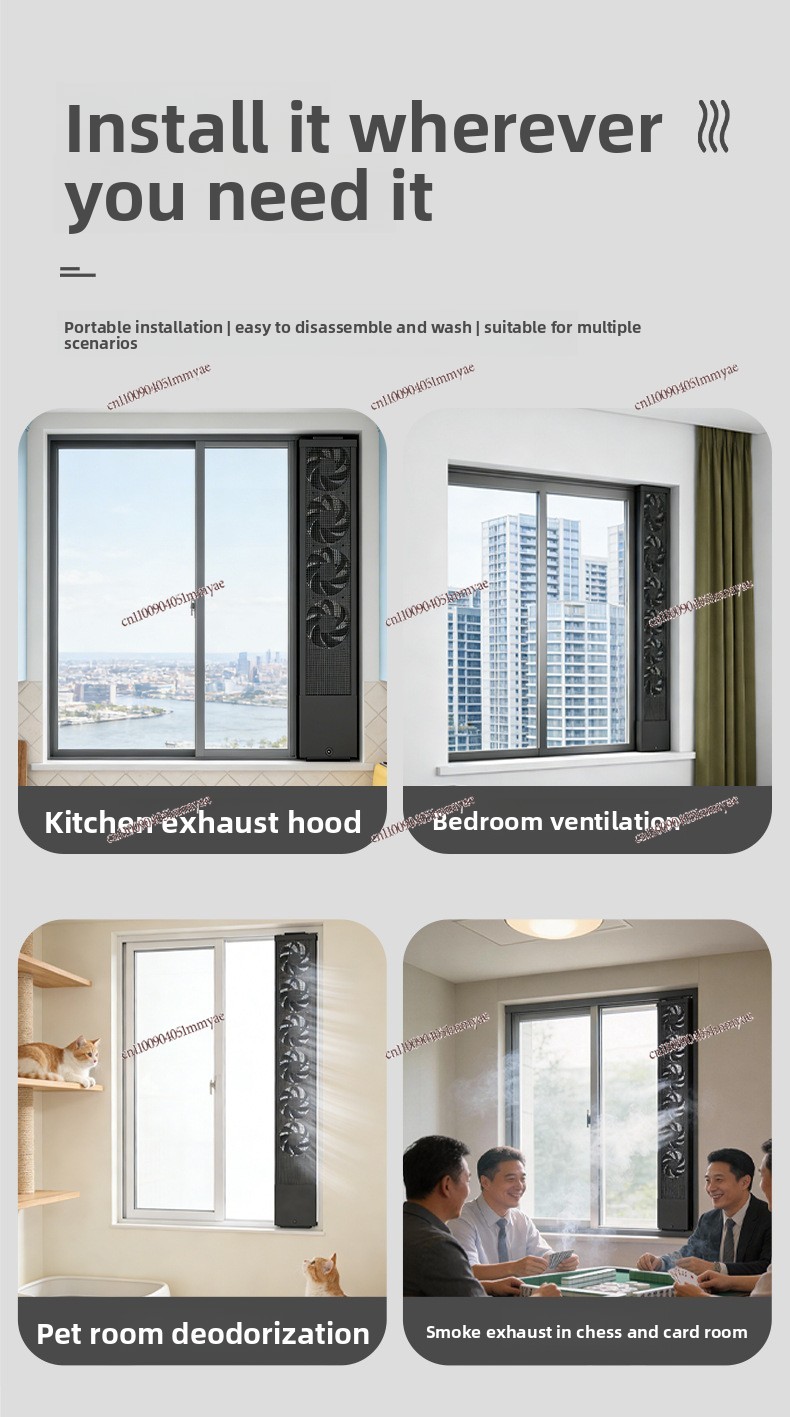 No Perforation No Installation - Smart Home Ventilation System 리뷰 및 가격