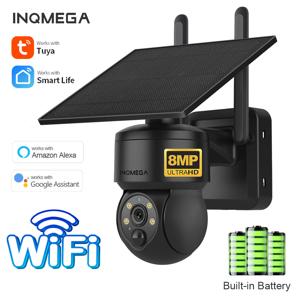 INQMEGA 8MP TUYA Solar Camera  - Smart Home Outdoor Camera 리뷰 및 가격