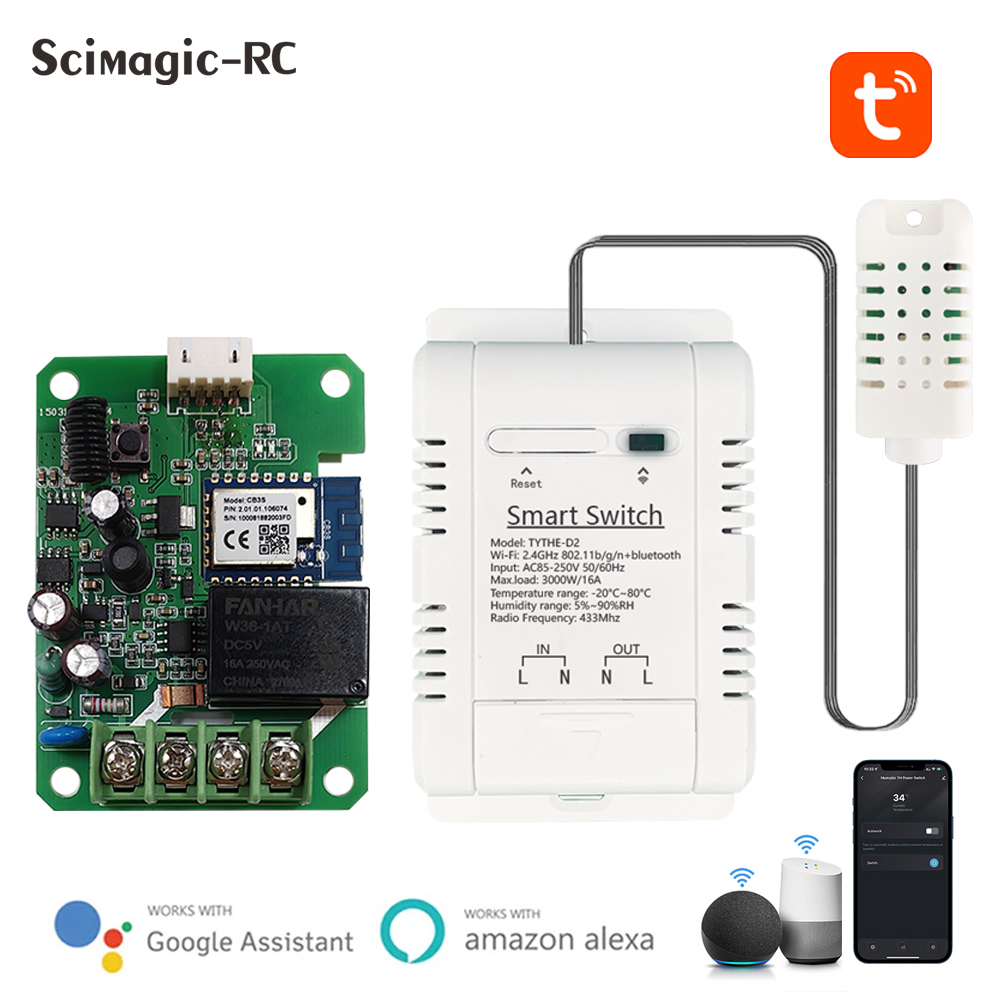 WiFi TH-16 Switch Tuya Wireles - Smart Home Thermostat 리뷰 및 가격