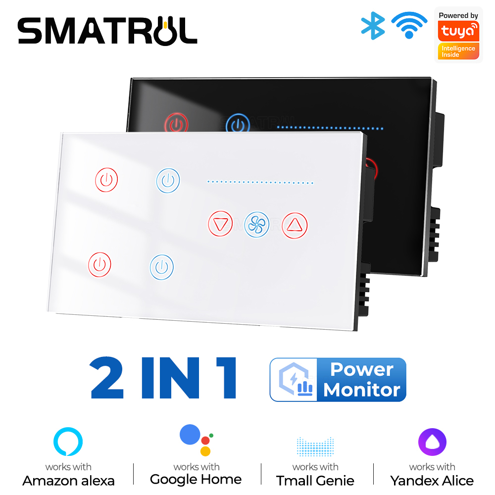 Zigbee WIFI Smart Wall Switch  - Smart Home Ventilation System 리뷰 및 가격