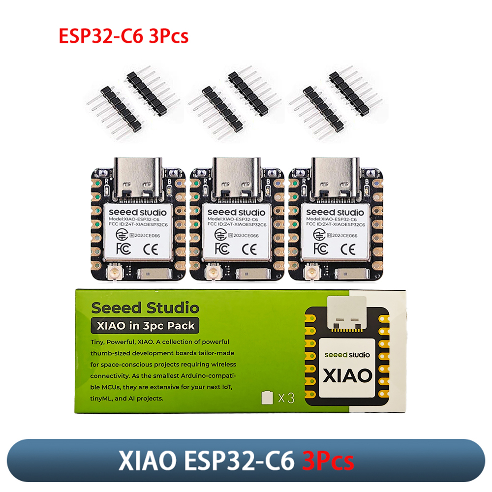 XIAO ESP32-C6 3Pcs Development - Smart Home Arduino 리뷰 및 가격