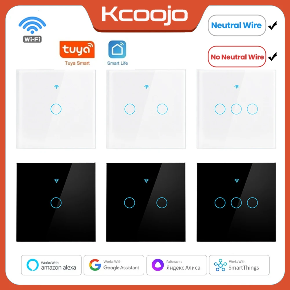 Tuya Wifi EU Smart Switches 1/ - Smart Home Yale 리뷰 및 가격