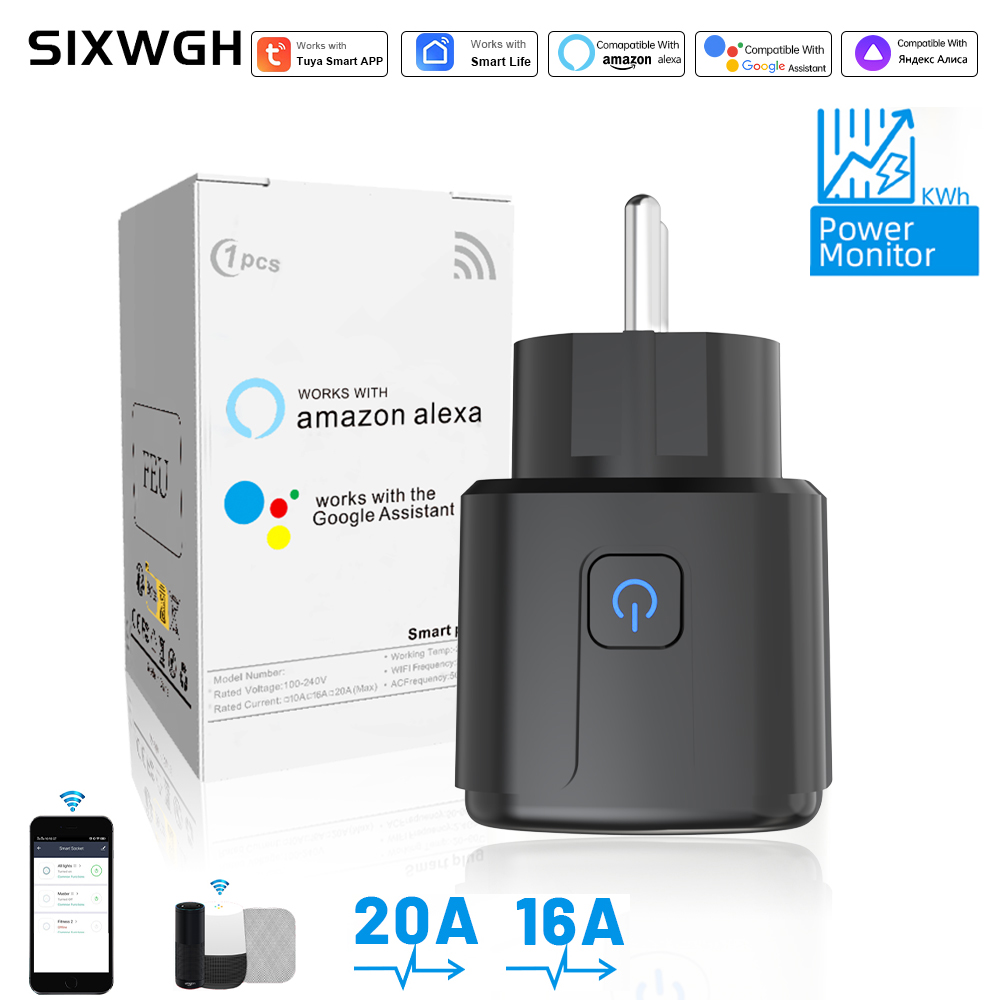 Tuya Smart Socket WiFi Remote  - Smart Home Yale 리뷰 및 가격