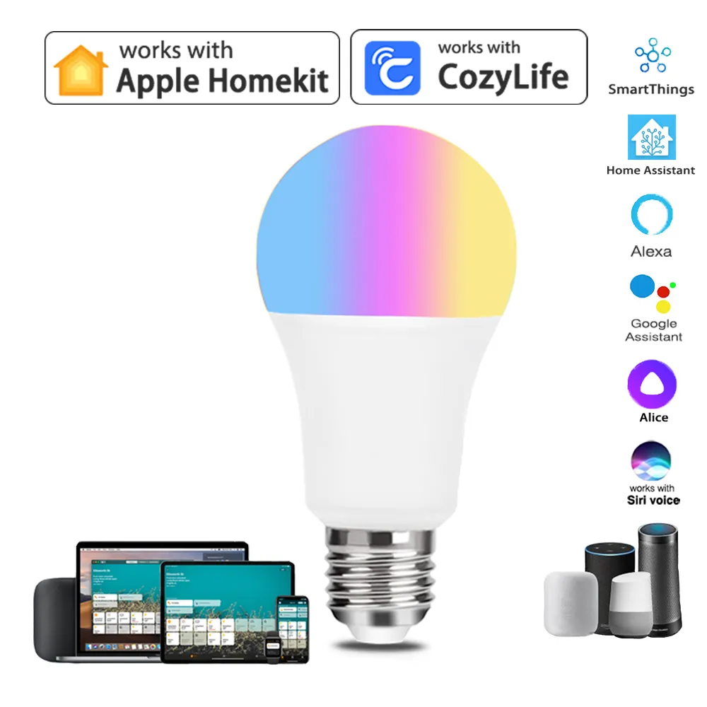 9W WiFi Homekit Light Lamp E27 - Smart Home Apple 리뷰 및 가격
