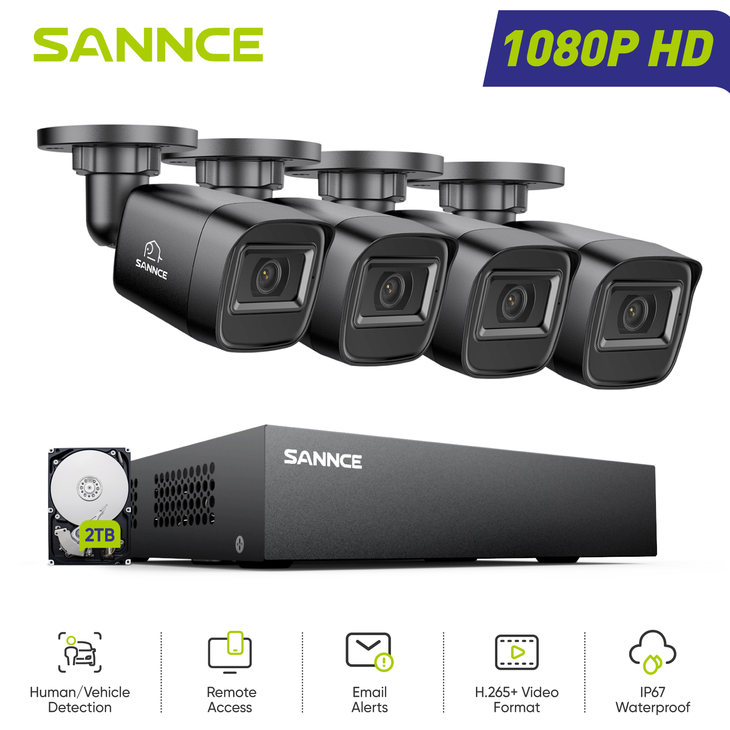 SANNCE 1080P Security Camera S - Smart Home Outdoor Camera 리뷰 및 가격