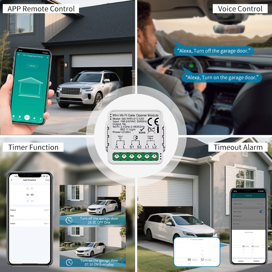 Tuya Smart WiFi or Zigbee Gara - Smart Home Yale 리뷰 및 가격