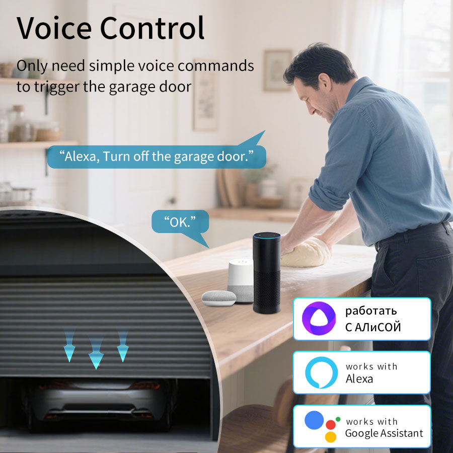 Tuya Smart WiFi or Zigbee Gara - Smart Home Yale 리뷰 및 가격