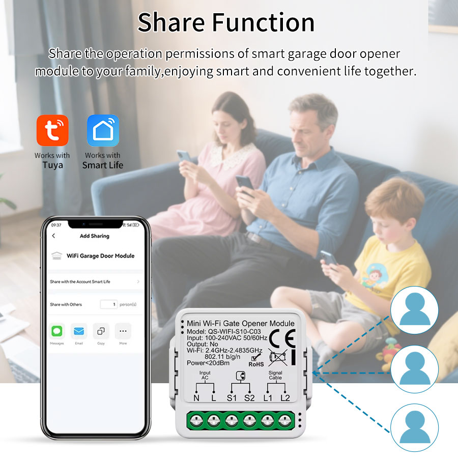 Tuya Smart WiFi or Zigbee Gara - Smart Home Yale 리뷰 및 가격