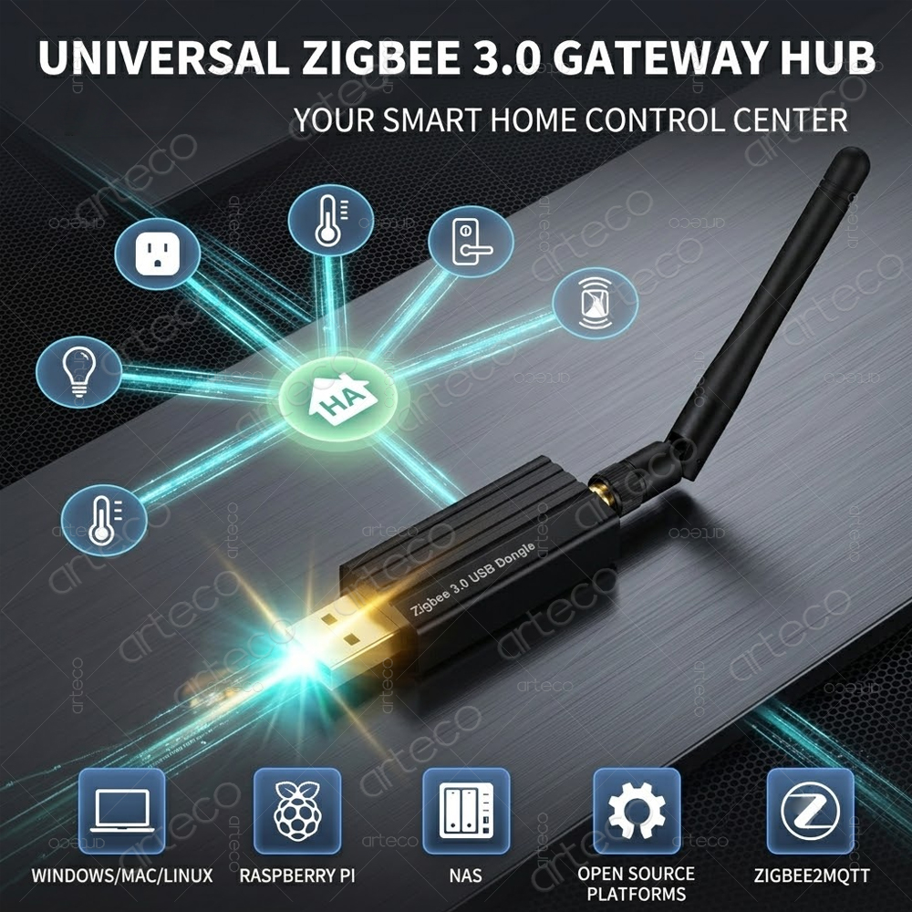 ZigBee 3.0 USB Dongle Used As  - Smart Home Open Source 리뷰 및 가격