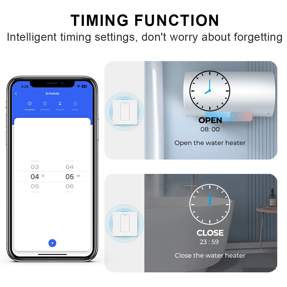 Smart Water Heater Switch/WiFi - Smart Home Yale 리뷰 및 가격