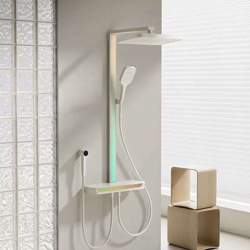 Brass Digital Waterfall Shower - Smart Home Thermostat 리뷰 및 가격