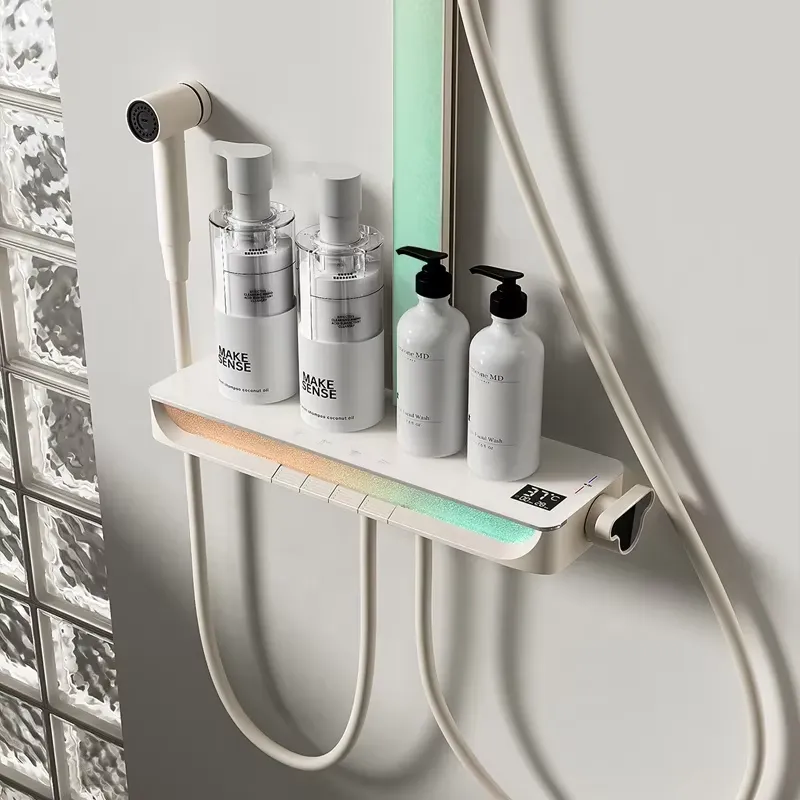 Brass Digital Waterfall Shower - Smart Home Thermostat 리뷰 및 가격