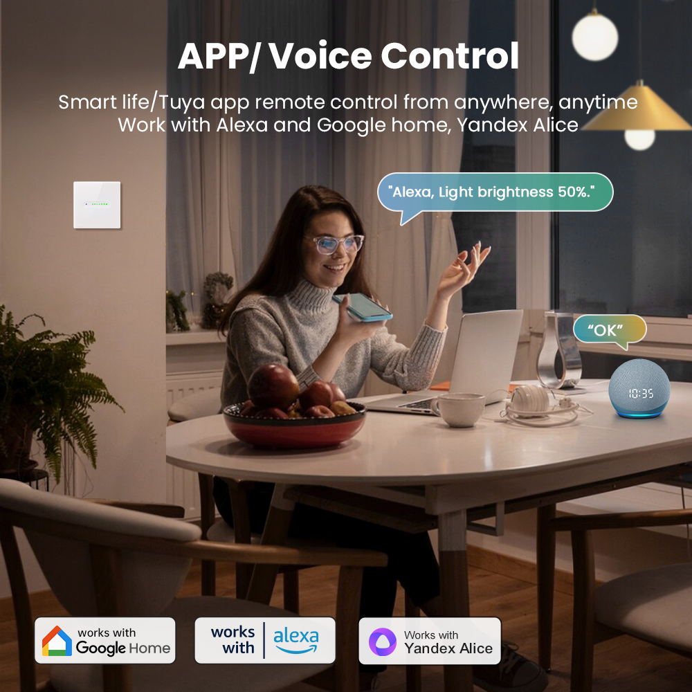 AVATTO WiFi 1/2 Gang Smart Dim - Smart Home Yale 리뷰 및 가격