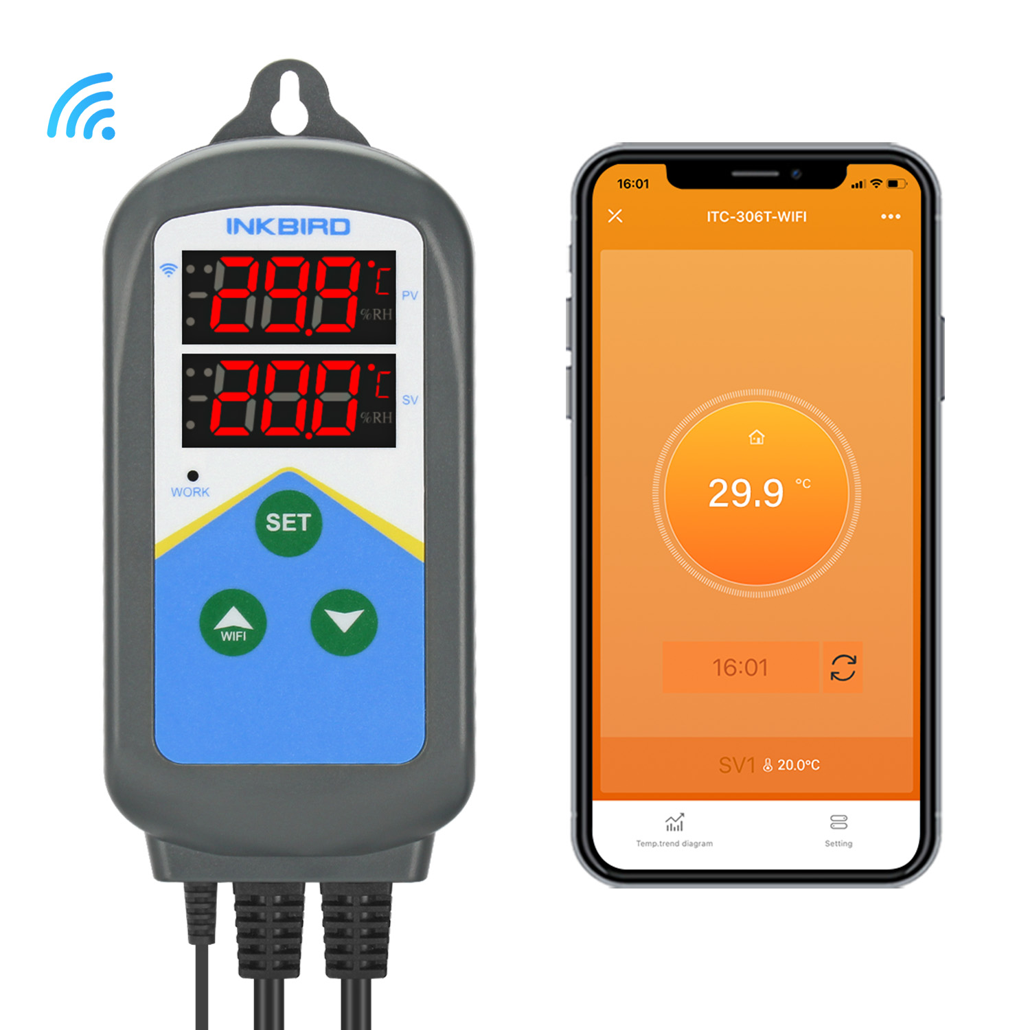 INKBIRD WIFI Thermoregulator I - Smart Home Thermostat 리뷰 및 가격