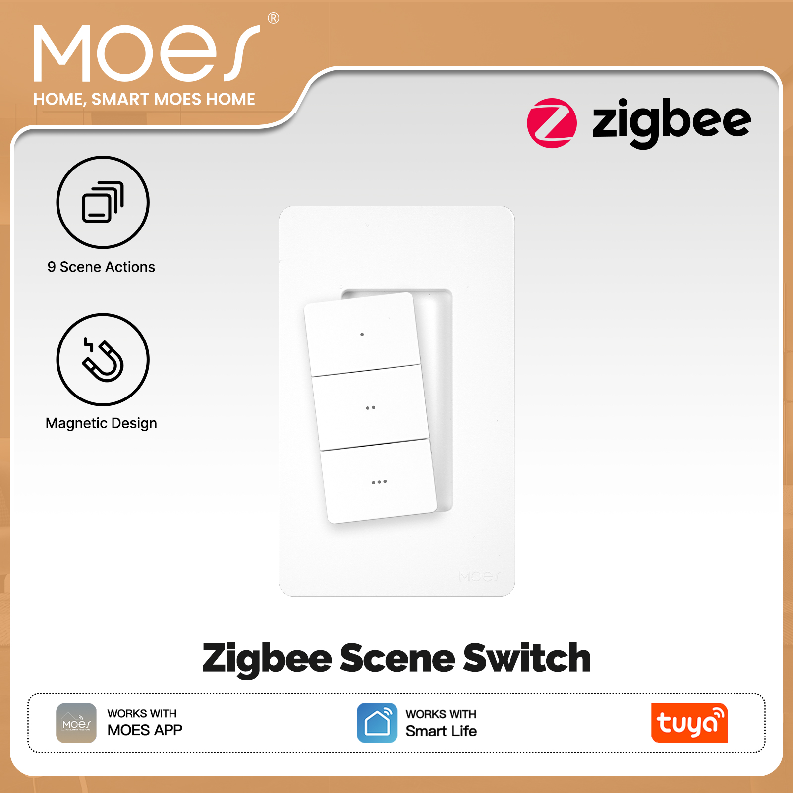 MOES Tuya Zigbee Smart Wireles - Smart Home Internet 리뷰 및 가격