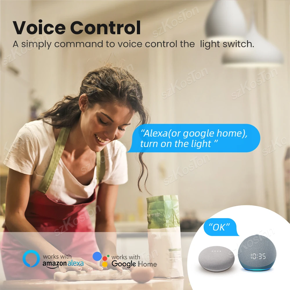 16A Tuya WiFi Smart Switch Mod - Smart Home Alexa 리뷰 및 가격