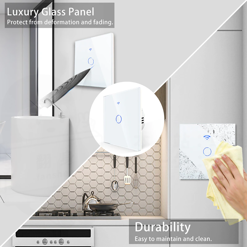 AXUS EU WiFi Smart Light Switc - Smart Home Yale 리뷰 및 가격