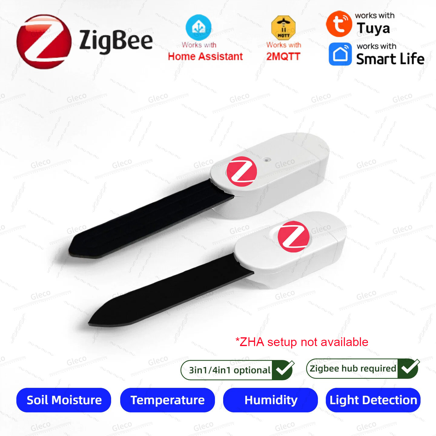 Zigbee Soil Moisture Sensor Me - Smart Home Villa 리뷰 및 가격