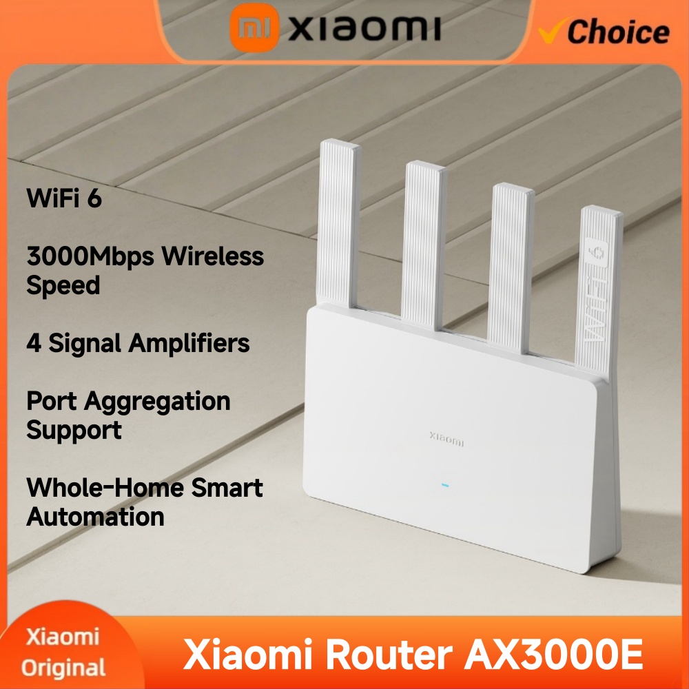 Xiaomi AX3000E WiFi 6 Router 3 - Smart Home Zestaw 리뷰 및 가격