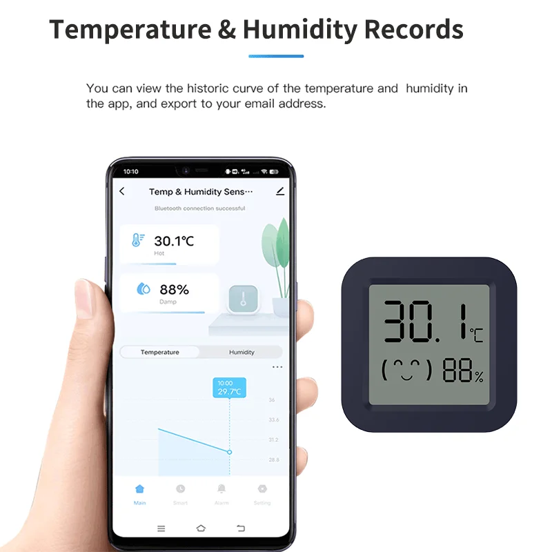 Mini Smart Thermometer Hygrome - Smart Home App 리뷰 및 가격