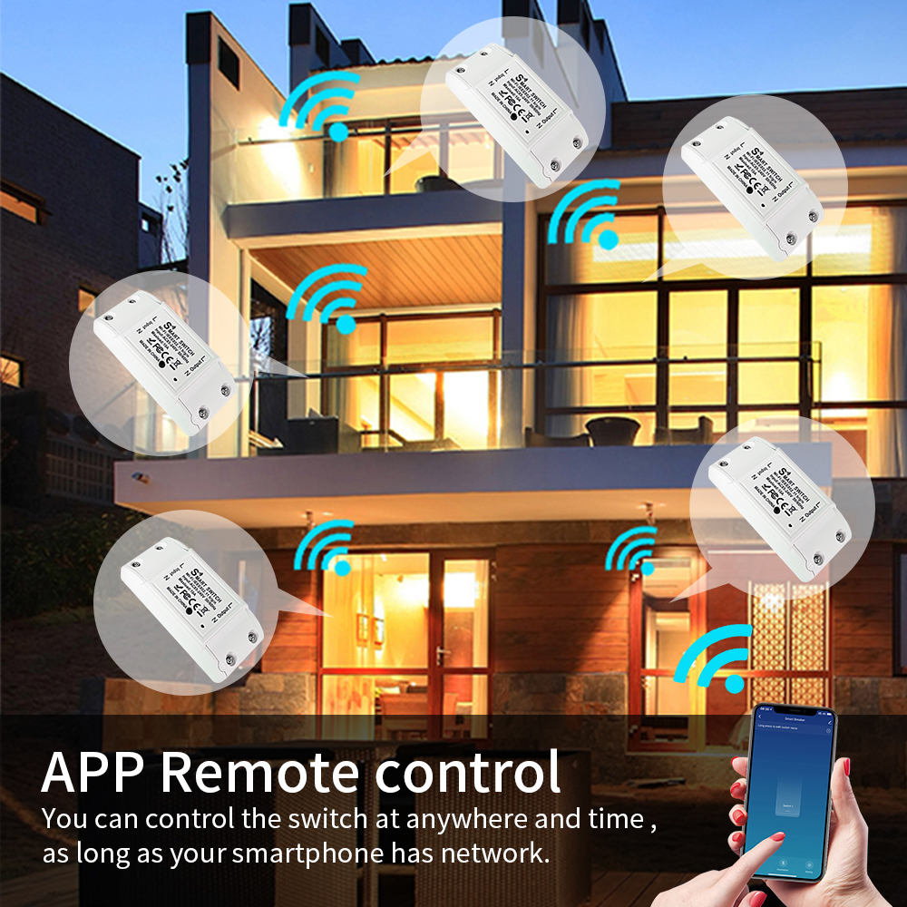 16A WiFi Tuya Smart Switch Wir - Smart Home Yale 리뷰 및 가격